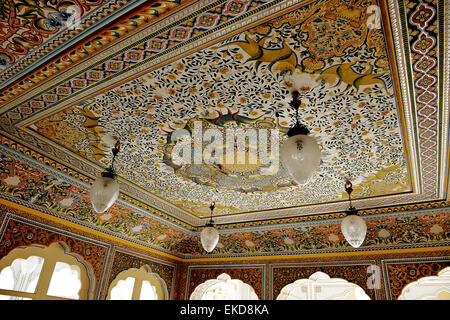 Chomu Palace Hotel, Rajasthan, India Stock Photo