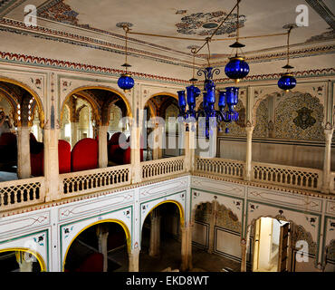 Chomu Palace Hotel, Rajasthan, India Stock Photo