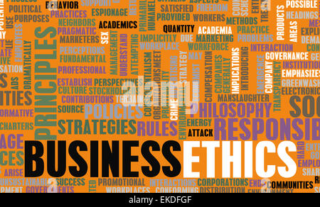 Business Ethics Stock Photo