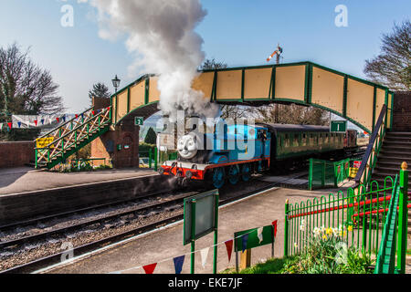 Thomas the tank engine during Thomas week on the Watercress line ...