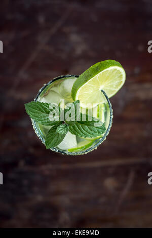 Mojito Lime Drink Cocktail Stock Photo