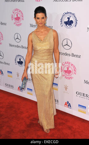 BEVERLY HILLS, CA - OCTOBER 20, 2012: Lu Parker at the 26th Carousel of Hope Gala at the Beverly Hilton Hotel. Stock Photo