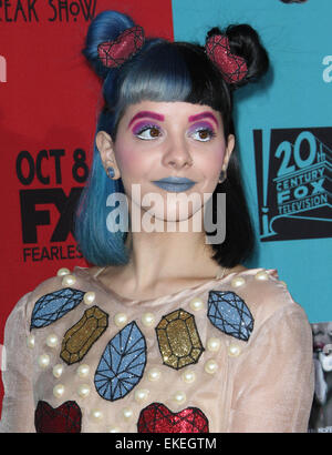 FX’s 'American Horror Story: Freak Show' held at TCL Chinese Theatre  Featuring: Melanie Martinez Where: Los Angeles, California, United States When: 05 Oct 2014 Stock Photo