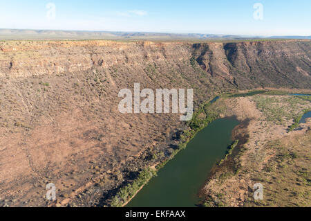 Aerial view of El Questro Wilderness Park, Kimberley Region, Western Australia, WA, Australia Stock Photo