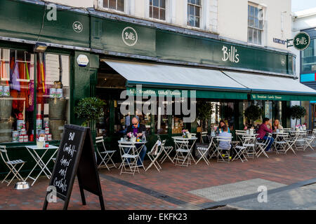 Bills Cafe/Restaurant, Lewes, East Sussex, UK Stock Photo