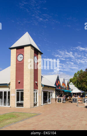 Dunsborough town centre and Occy's Brewery in Western Australia's South ...