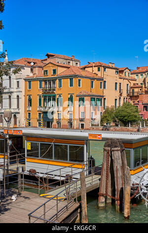 Venice is the capital of the Veneto region in Italy, the name is derived from the ancient Veneti people Stock Photo