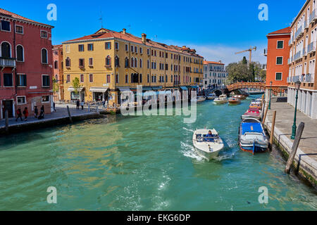Venice is the capital of the Veneto region in Italy, the name is derived from the ancient Veneti people Stock Photo