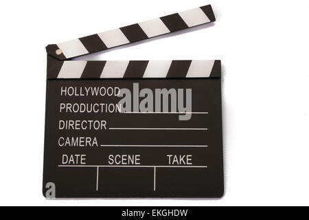 film board on white background Stock Photo