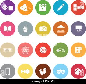 Theater Or Opera Icons White On Black Flat Design Set Big Stock Vector ...