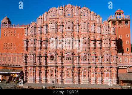 Hawa Mahal (Palace of Winds), Jaipur, Rajasthan, India Stock Photo