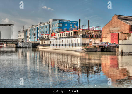 Gloucester Docks, Gloucestershire, England, UK Stock Photo