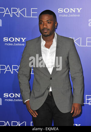 LOS ANGELES, CA - AUGUST 16, 2012: Ray J Norwood, aka Ray J, at the world premiere of 'Sparkle' at Grauman's Chinese Theatre, Hollywood. Stock Photo