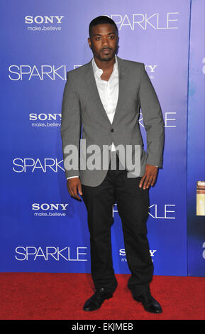 LOS ANGELES, CA - AUGUST 16, 2012: Ray J Norwood, aka Ray J, at the world premiere of 'Sparkle' at Grauman's Chinese Theatre, Hollywood. Stock Photo