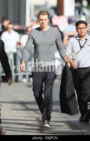 Celebrities arrive for a taping of 'The Jimmy Kimmel Live!' show