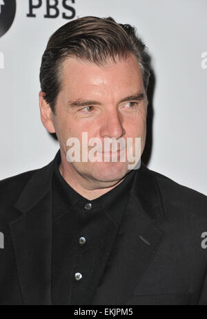 LOS ANGELES, CA - JULY 22, 2012: Brendan Coyle at photocall for the third series of Downton Abbey at the Beverly Hilton Hotel. Stock Photo