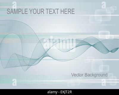 Abstract background waves  , colorful background Stock Vector