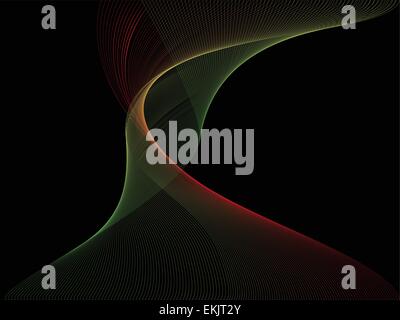 Abstract background waves  , colorful background Stock Vector