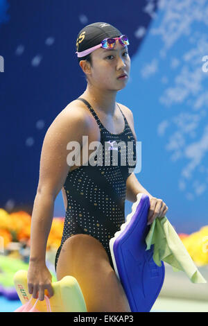 Tokyo, Japan. 11th Apr, 2015. Kanako Watanabe Swimming : Japan swimming championship (JAPAN SWIM 2015) Practis at Tatsumi International Swimming Pool in Tokyo, Japan . © YUTAKA/AFLO SPORT/Alamy Live News Stock Photo