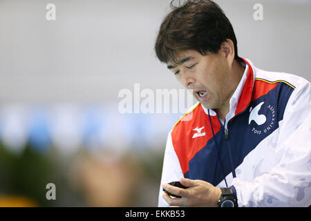 Tokyo, Japan. 11th Apr, 2015. Norimasa Hirai Swimming : Japan swimming championship (JAPAN SWIM 2015) at Tatsumi International Swimming Pool in Tokyo, Japan . © Yohei Osada/AFLO SPORT/Alamy Live News Stock Photo