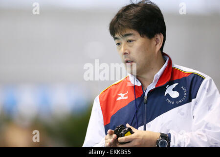 Tokyo, Japan. 11th Apr, 2015. Norimasa Hirai Swimming : Japan swimming championship (JAPAN SWIM 2015) at Tatsumi International Swimming Pool in Tokyo, Japan . © Yohei Osada/AFLO SPORT/Alamy Live News Stock Photo