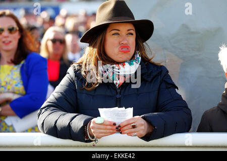 Aintree Racecourse, Liverpool, UK. 11th Apr, 2015. Crabbies Grand National. It looks like a losing bet this time Credit:  Action Plus Sports Images/Alamy Live News Stock Photo