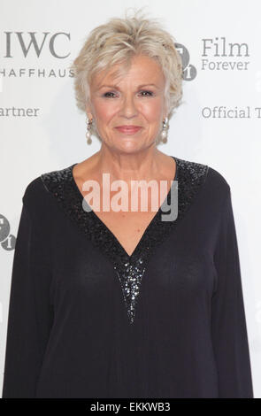 IWC Schaffhausen Gala Dinner for 57th BFI London Film Festival at Battersea Evolution, London  Featuring: Julie Walters Where: London, United Kingdom When: 07 Oct 2014 Stock Photo