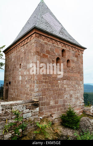 Mont Sainte-Odile, Ottrott, Alsace, France Stock Photo