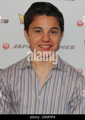 Hollywood, California, USA. 10th Apr, 2015. I15747CHW.''Dragon Ball Z: Resurrection ''F'' World Premiere.Egyptian Theatre, Hollywood, CA.04/11/2015.ZACH CALLISON .©Clinton H. Wallace/Photomundo/ Photos inc © Clinton Wallace/Globe Photos/ZUMA Wire/Alamy Live News Stock Photo