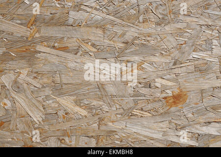 OSB chipboard Stock Photo