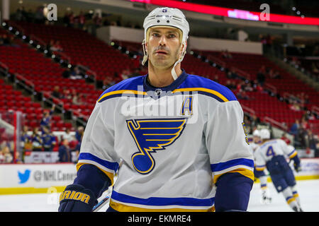 St. Louis Blues defenseman Barret Jackman (5) in action against the San ...