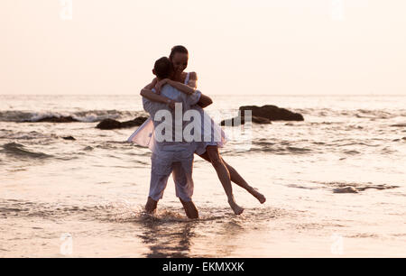 indian Beautiful Couple romance Stock Photo - Alamy