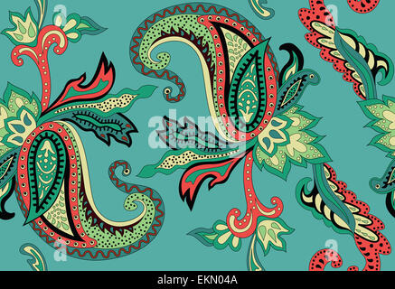 Paisley pattern Stock Photo