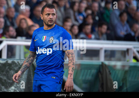 Parma, Italy. 11th Apr, 2015. Parma, Italy. 11th April, 2015. Simone Pepe (Juventus) Football/Soccer : Italian 'Serie A' match between Parma FC 1-0 Juventus at Stadio Ennio Tardini in Parma, Italy . Credit:  Aflo Co. Ltd./Alamy Live News Stock Photo