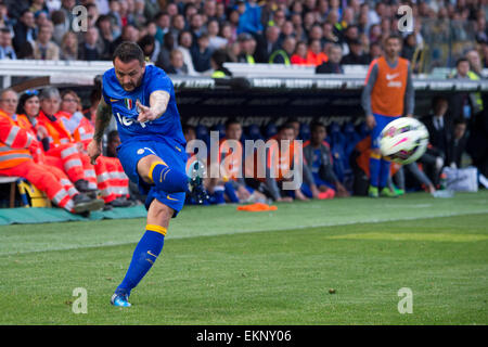 Parma, Italy. 11th Apr, 2015. Parma, Italy. 11th April, 2015. Simone Pepe (Juventus) Football/Soccer : Italian 'Serie A' match between Parma FC 1-0 Juventus at Stadio Ennio Tardini in Parma, Italy . Credit:  Aflo Co. Ltd./Alamy Live News Stock Photo