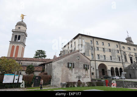 Castle Square of Udine Stock Photo
