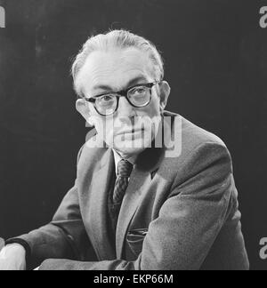 Michael Foot MP Ebbw Vale in Monmouthshire, photographed 30th May 1963. Stock Photo