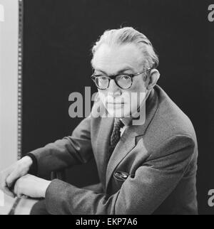 Michael Foot MP Ebbw Vale in Monmouthshire, photographed 30th May 1963. Stock Photo