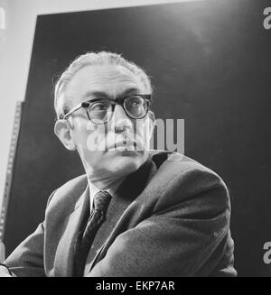 Michael Foot MP Ebbw Vale in Monmouthshire, photographed 30th May 1963. Stock Photo