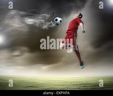 Football player Stock Photo