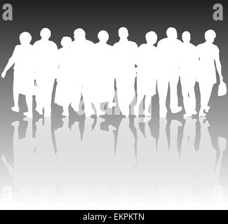 Group of people Stock Vector Image & Art - Alamy