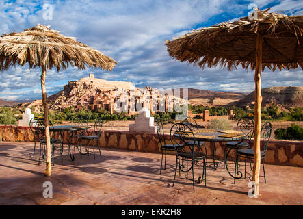 Ksar of Ait Ben Haddou, Ouarzazate Province, Morocco Stock Photo