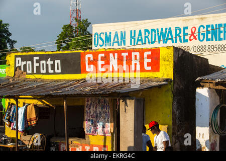 A shop in Chikwawa, Malawi, Africa. Stock Photo