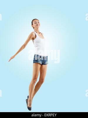 Modern style dancer posing Stock Photo