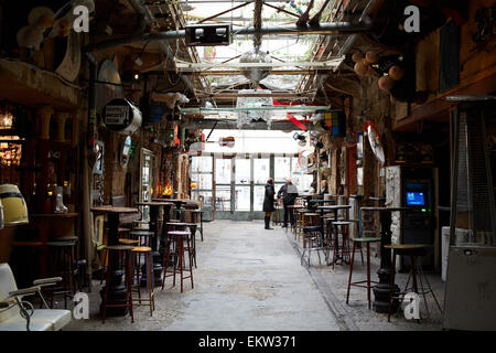 Budapest Hungary Ruin Bar Pub Szimpla Kertmozi Stock Photo