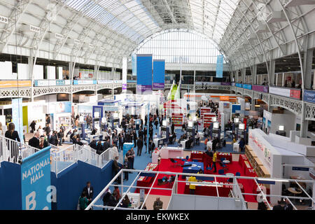 London, UK. 14 April 2015. The London Book Fair 2015 opens at Olympia and runs until 16 April 2015. Credit:  Nick Savage/Alamy Live News Stock Photo