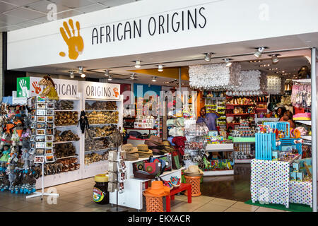 Johannesburg South Africa,O. R. Tambo International Airport,interior inside,terminal,gate,shopping shopper shoppers shop shops market markets marketpl Stock Photo