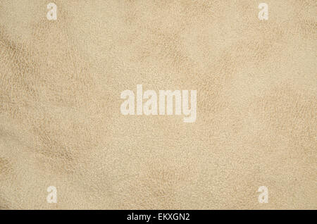 Beige leather texture, as a background Stock Photo