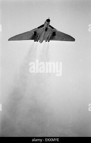 RAF Vulcans on Quick Reaction Alert. 1965. Stock Photo