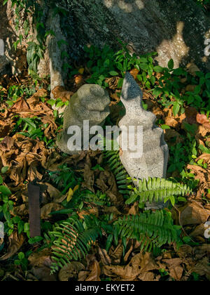 Malay cemetery next to Malabar mosque, Singapore Stock Photo